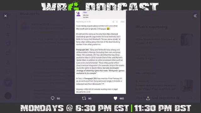 WBG Xbox Podcast EP 130: Sony Being Hypocritical About Exclusives | Xbox Series S Upgrade | Tekken смотреть онлайн