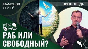 Сергей Мамонов | Раб или свободный? | Проповедь