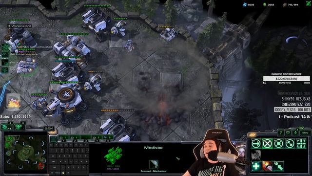 Starcraft 2: Nukes, Battlecruisers, Cannons and Memes Compilation #1 (bonus maphacks) смотреть онлайн