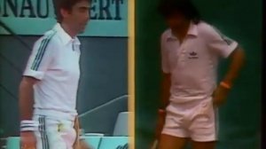 French Open 1979 1R - Manuel Orantes v Ilie Nastase