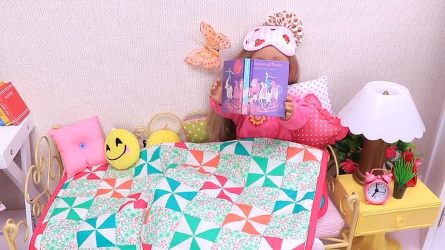 American girl doll back home from fun trip with blue travel suitcase | PLAY DOLLS смотреть онлайн