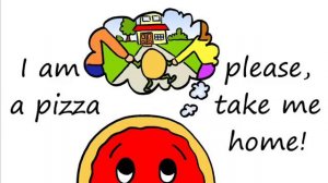 I AM A PIZZA - NEW ORIGINAL PICTURES - WITHOUT FRENCH