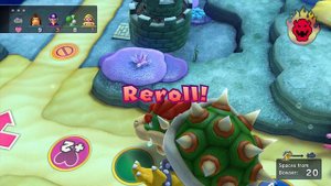 Mario Party 10 Bowser Party #434 DK, Waluigi, Yoshi, Wario Whimsical Waters Master Difficulty