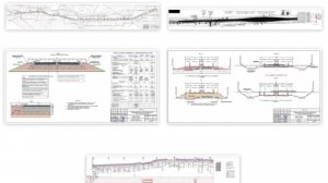 Проект автомобильной дороги с чертежами схемами и сметами