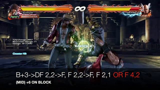 TEKKEN 7 Miguel Counter Hit Combos смотреть онлайн
