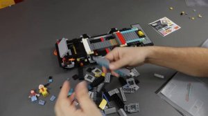 LEGO DeLorean 10300 Back To The Future - Unboxing & Speedbuild/Timelapse
