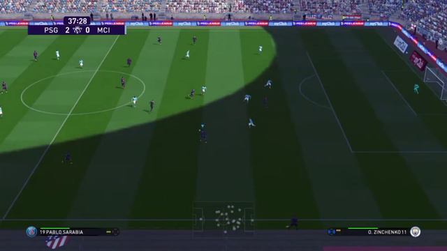 PES 2017 PC mod patch 2021 gameplay| PSG vs MANCHESTER CITY | 60Fps gameplay