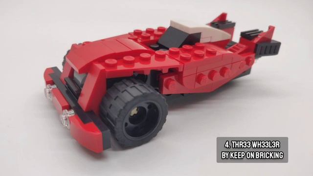 Best 7 Alternate Builds for LEGO Set 31100 Sports Car
