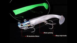 Копия - Jackall Bigbacker Wagshad - Джиг с Aliexpress #softlure