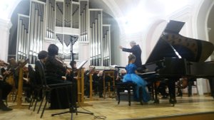 И. Беркович. Концерт для фортепиано и струнных, 2-3 части