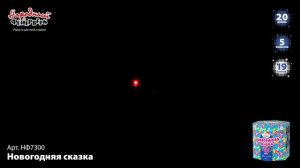 Фейерверк Новогодняя Сказка 19 зарядов 2,0