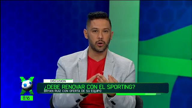 ¿Bryan Ruiz debe renovar con el Sporting de Lisboa? смотреть онлайн