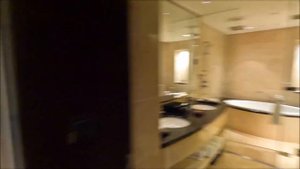 5 star hotel Conrad Dubai, king deluxe suite room tour