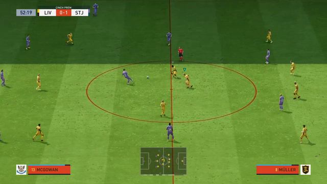 FIFA 23 — продолжаю просто записывать игру. Трудный матч против клуба ST.JOHNSTONE