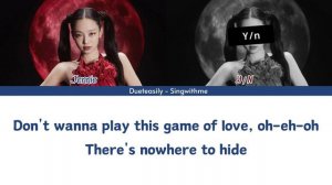 JENNIE BLACKPINK DUET KARAOKE | YOU AND ME | Backing vocals