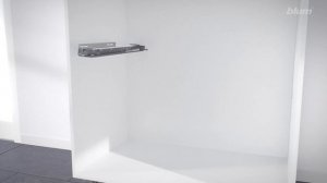 Боковой стабилизатор для LEGRABOX - монтаж