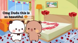 Bubu Dudu FIRST NIGHT Went Wrong ❌😱 |Peach Goma| |Bubu Dudu| |Panda Bear| |MilkMochaBear|