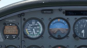 MSFS - Cessna 172 checkout, part 1:  Aircraft Systems and flight instruments