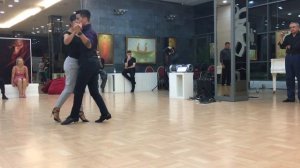 Sebastian Achaval y Roxana Suarez. Moscow. 05.10.2018