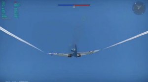 Bf-109K-4 vs. Spitfire Mk-14 [War Thunder Dogfight]
