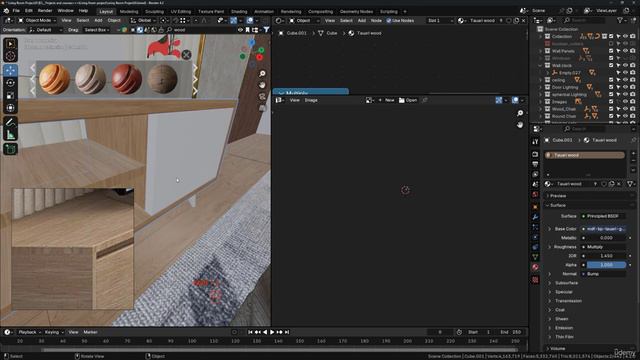 033_Focusing on the furniture materials