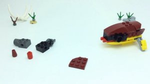 Lego Dinosaur Carnotaurus MOC - LEGO CREATOR 31102 alternative build instructions Part 19