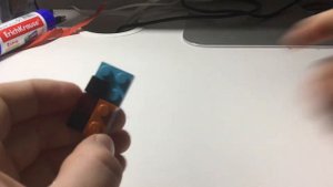 Складной нож из лего