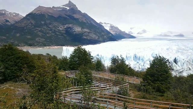 Перито Морено Южный Обвал январь 2022 Perito Moreno