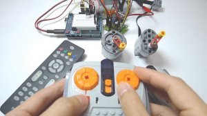 Arduino Controlling LEGO Power Functions Motor Part 2: IR Remote Control