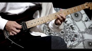 Martin Miller & Paul Gilbert - Superstition  " Martin Miller solo" cover ＋scale position figure