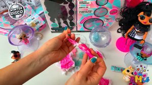 Unboxing L.O.L SURPRISE! Fluffy Pets Winter Disco series blind boxes.