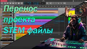 🔁 Перенос проекта из Ableton в Bitwig. STEM файлы
