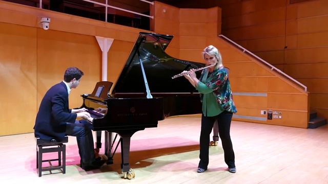 Francis Poulenc: Sonata for Flute and Piano, Katherine Bryan and Edward Cohen