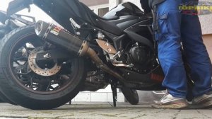 Full System Exhaust Akrapovic Vs SC Project  Yamaha YZF-R3