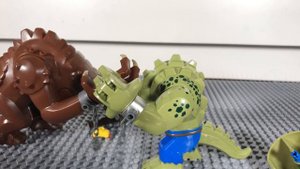 Star Wars The Rancor vs crocodile (BrickFilm)