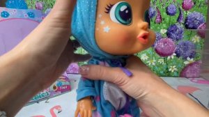 Brand New look at Cry Babies Magic Tears Tina Dinosaur 🦕 doll!