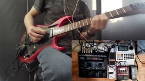 Roland GR-30 - тест работы модифицированного гитарного синтезатора - видео №5