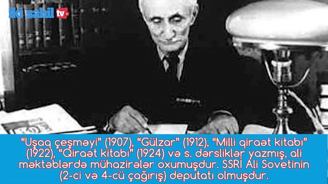 Azərbaycan uşaq ədəbiyyatının banisi Abdulla Şaiq