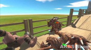 Dinosaurs + Infernals vs Primates + Humans 😱 Animal Revolt Battle Simulator
