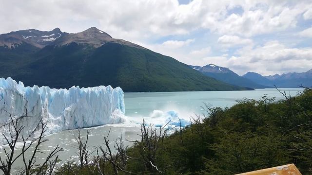 Откуда появляются айсберги Perito Moreno