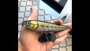 Копия - Evergreen Amazon - волкер джэркбейт с Алиэкспресс на Мега щуку #lure