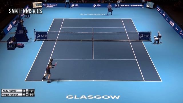 Andy Murray Vs Roger Federer - Andy Murray Live 2017 (Exhibition Highlights HD) смотреть онлайн