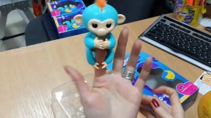 Fingerlings monkey интерактивная игрушка обезьянка (fingerlings baby monkey)