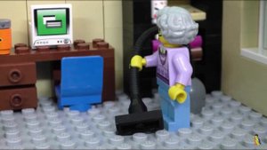 Типичный кот (кошка) lego версия (мультфильм)