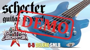 Бас-гитара SCHECTER C-5 DELUXE SMLB - демонстрация звучания