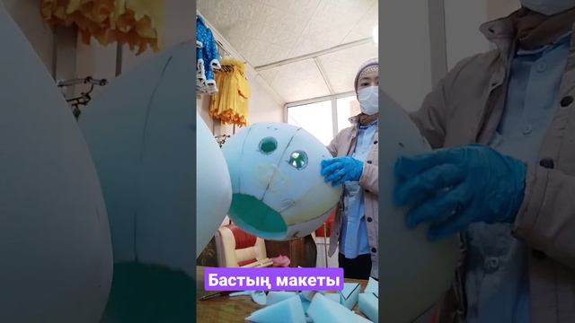 Бастың макеты.Изготовление головы#тедди #мишка#ростоваякукла