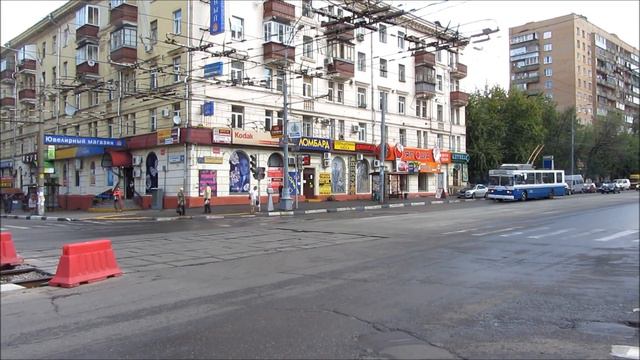 Московский Троллейбус: Trolleybuses/ Trackless Trolleys in Moscow, Russia 2012