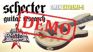 Бас-гитара SCHECTER OMEN EXTREME-5 GNAT - демонстрация звучания