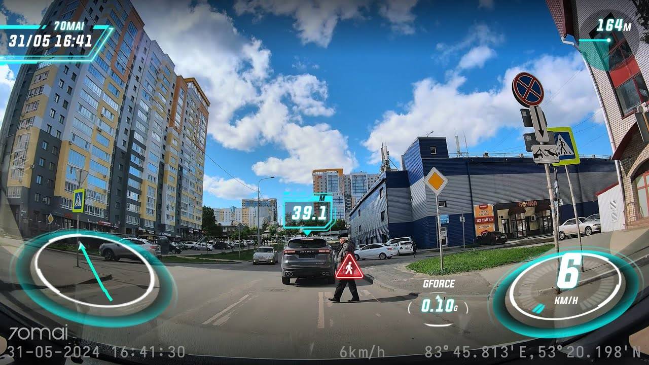 70mai Dash Cam 4K A810 + 70mai CPL Filter Wide (ACC-CPL2) "ADAS Pedestrian Detection Warning System" смотреть онлайн
