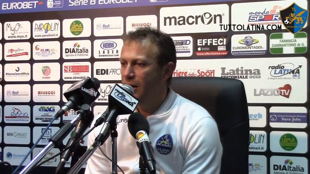 Latina-Cittadella, conferenza dopo gara di Roberto Breda смотреть онлайн